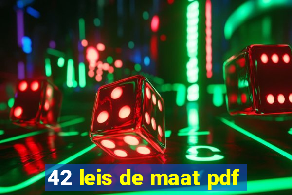 42 leis de maat pdf